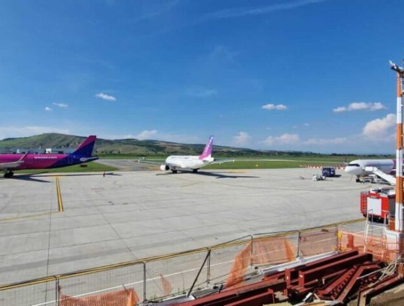 ACTIVITATE INTENSĂ LA AEROPORTUL TRANSILVANIA