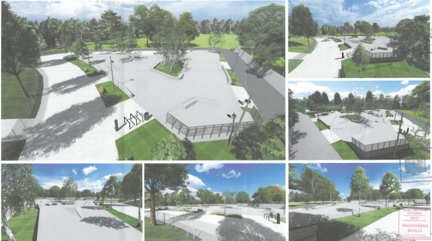 SKATEPARC NOU ÎN PARCUL MUNICIPAL, PE AGENDA CONSILIULUI LOCAL TÂRGU MUREȘ