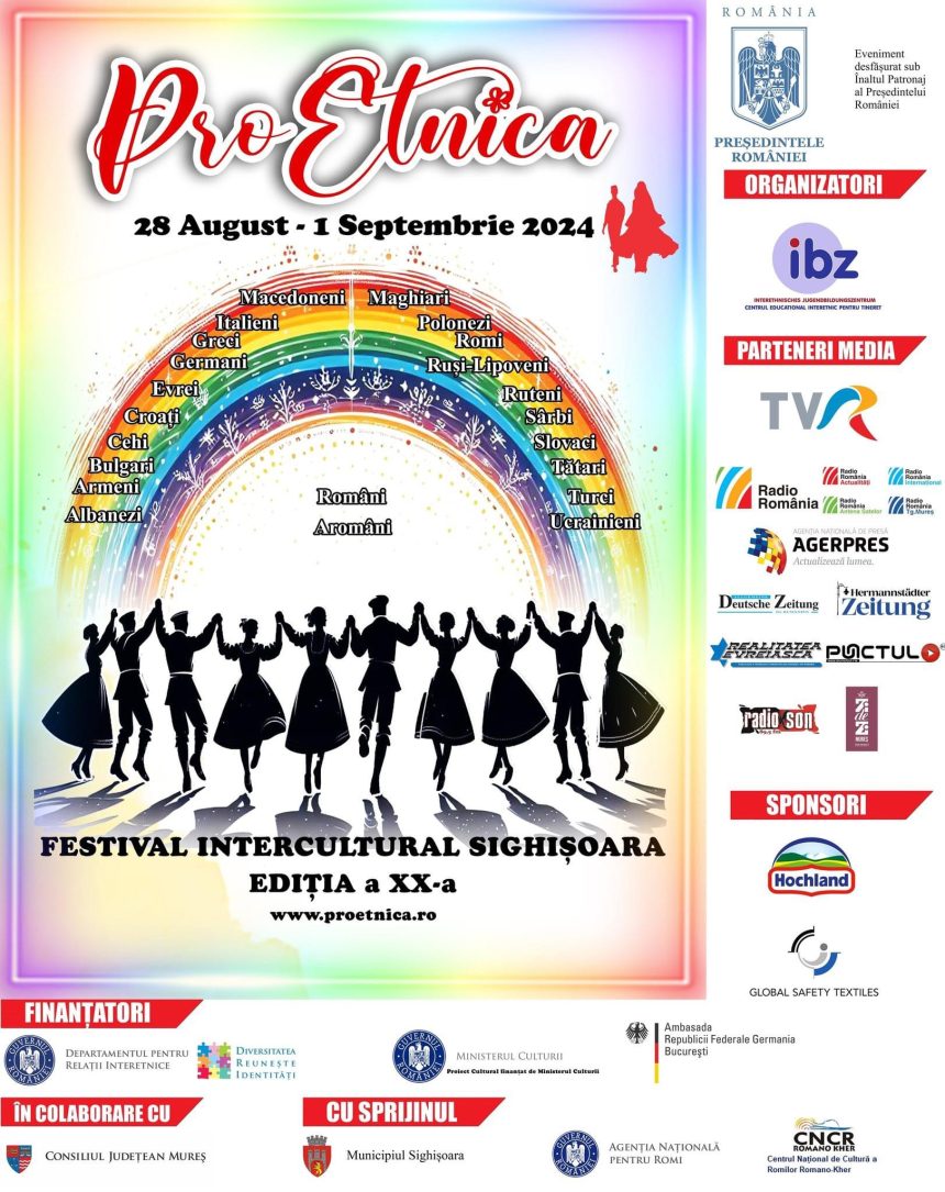 FESTIVALUL INTERCULTURAL PROETNICA, LA SIGHIȘOARA