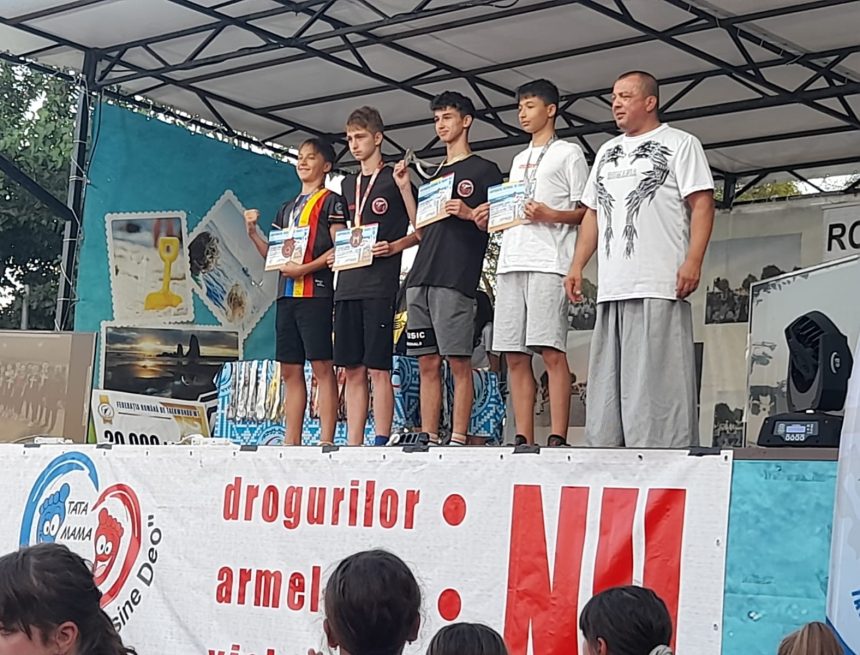 AUR ȘI BRONZ PENTRU SPORTIVII DE LA CS TORNADO TAEKWONDO MUREȘ, LA CAMPIONATUL NAȚIONAL